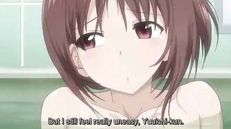 Brilliant sex scene featuring a seductive blonde with huge hentai titties