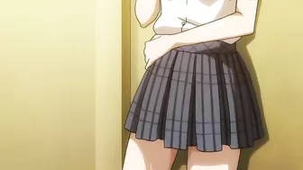 Brilliant sex scene featuring a seductive blonde with huge hentai titties