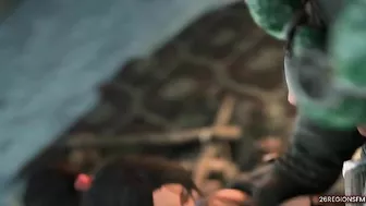 Momiji The Demon Hunter hentai compilation with the biggest monster dongs