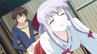 Lesbian babe has a cute face and sexy body to die for in this hentai movie