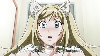 Cat Play Punishment - His horny girlfriend is now a catgirl that fucks a lot