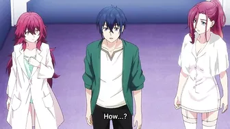 Hentai action with a busty babe that deserves the biggest dicks and that is it