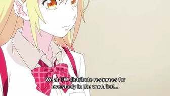 Hentai action with a busty babe that deserves the biggest dicks and that is it