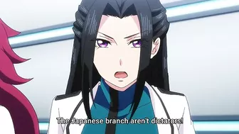 Hentai action with a busty babe that deserves the biggest dicks and that is it