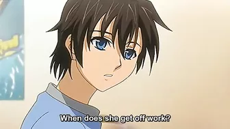 Awesome hentai fucking scene with a facial that comes across as romantic