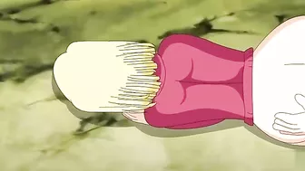 Krillin and Android 18 hentai fuck scene with lots of passionate orgasms