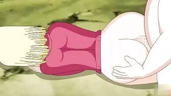 Krillin and Android 18 hentai fuck scene with lots of passionate orgasms