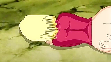 Krillin and Android 18 hentai fuck scene with lots of passionate orgasms