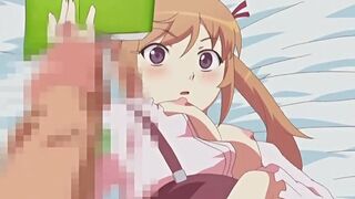 A hot and sultry hentai schoolgirl that is in charge of things in this video