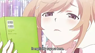 A hot and sultry hentai schoolgirl that is in charge of things in this video