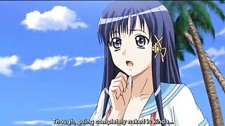 15 Beautiful Girls Adrift - Hentai beach fucking with the best babes ever