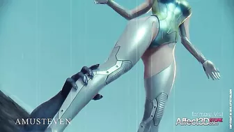 This chick’s orgasm is only a few thrusts away as Venom pounds her tight hole