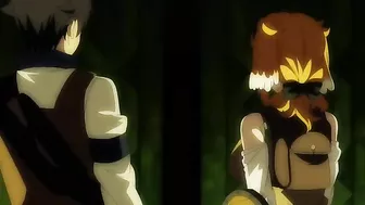 Intense fucking scene in a labyrinth with a horny fighting duo in HD quality