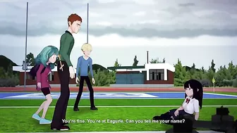 Filthy fucking with a demon girl is all he really cares about in this one