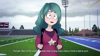 Filthy fucking with a demon girl is all he really cares about in this one