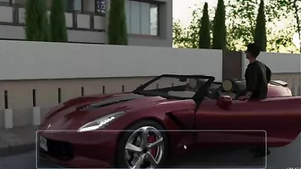 Midnight Paradise - Hentai experience with a black girl that fucks in public