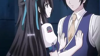 Hentai schoolgirl fuck experience with a really busty brunette that needs D