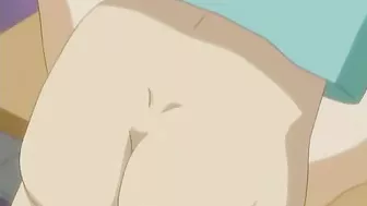 It's a relief to see her get really happy with her orgasm in hot hentai here