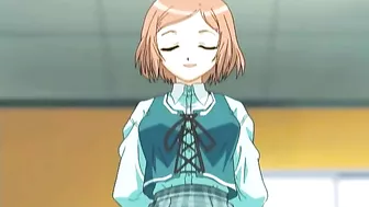 It's a relief to see her get really happy with her orgasm in hot hentai here