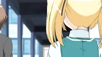 It's a relief to see her get really happy with her orgasm in hot hentai here