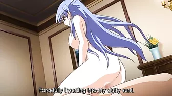 Look at the huge cock being pounded in the pussy with so much power and lust