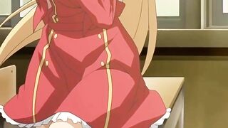Elf Student and Teacher - Hentai schoolgirl with big boobs fucking like hoe
