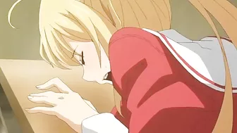 Elf Student and Teacher - Hentai schoolgirl with big boobs fucking like hoe