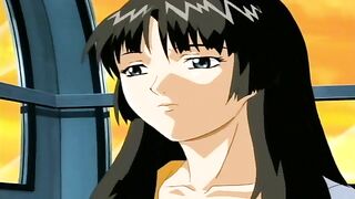 Hentai anime girl is ready to accept that dick in her moistening opening
