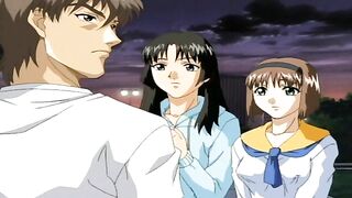Hentai anime girl is ready to accept that dick in her moistening opening