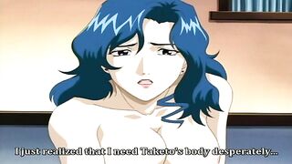 Hentai anime girl is ready to accept that dick in her moistening opening