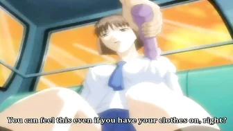 Hentai anime girl is ready to accept that dick in her moistening opening