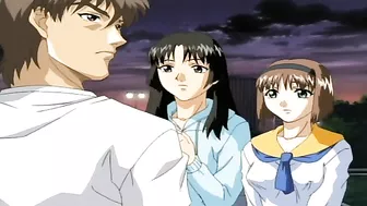 Hentai anime girl is ready to accept that dick in her moistening opening