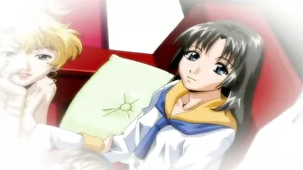 Hentai anime girl is ready to accept that dick in her moistening opening