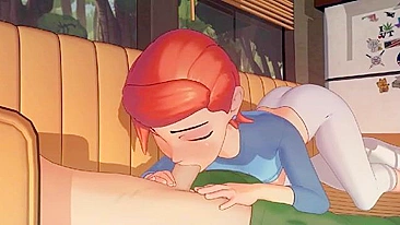 Ben 10 hentai with Gwen that is happiyl taking her new man's hard fucking cock