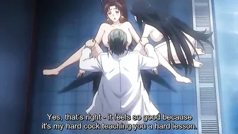 Horny anime schoolgirl is prepared to get her pussy pounded with passion