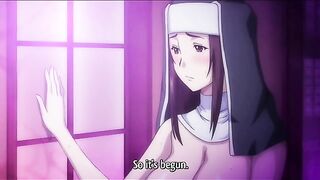 Sensei hentai fucking with a nun that has the biggest boobs imaginable