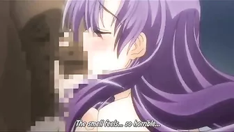 Secretary hentai showing a busty purple hair girl that gets fucked savagely Secretary hentai showing a busty purple hair girl that gets fucked savagely