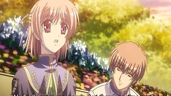 Senpai sex session with a busty brunette that keeps her pussy wet at all times