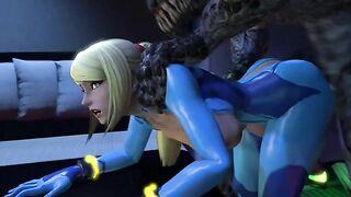 Her breasts are one of the most striking assets in a porn video Samus Aran XXX