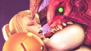 Her breasts are one of the most striking assets in a porn video Samus Aran XXX