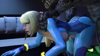 Her breasts are one of the most striking assets in a porn video Samus Aran XXX