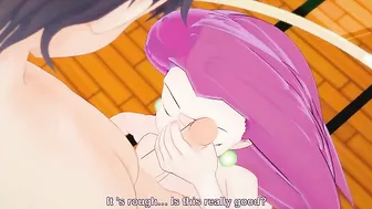 Jessie from Pokemon featured in hentai blowjob video with lots of throating