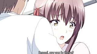 White Blue - Hentai fucking with a nurse that has a very welcoming mouth