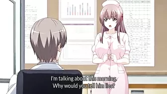 White Blue - Hentai fucking with a nurse that has a very welcoming mouth