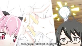 Bunny-Eared Adventure Story - Hentai hottie gets freaky with big dicks