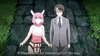 Bunny-Eared Adventure Story - Hentai hottie gets freaky with big dicks