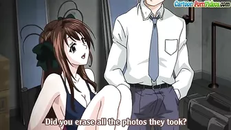 HENTAI MASTERPIECE showing a cute young couple fucking in a karaoke bar