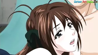 HENTAI MASTERPIECE showing a cute young couple fucking in a karaoke bar