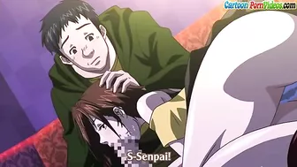 HENTAI MASTERPIECE showing a cute young couple fucking in a karaoke bar