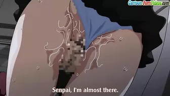 HENTAI MASTERPIECE showing a cute young couple fucking in a karaoke bar